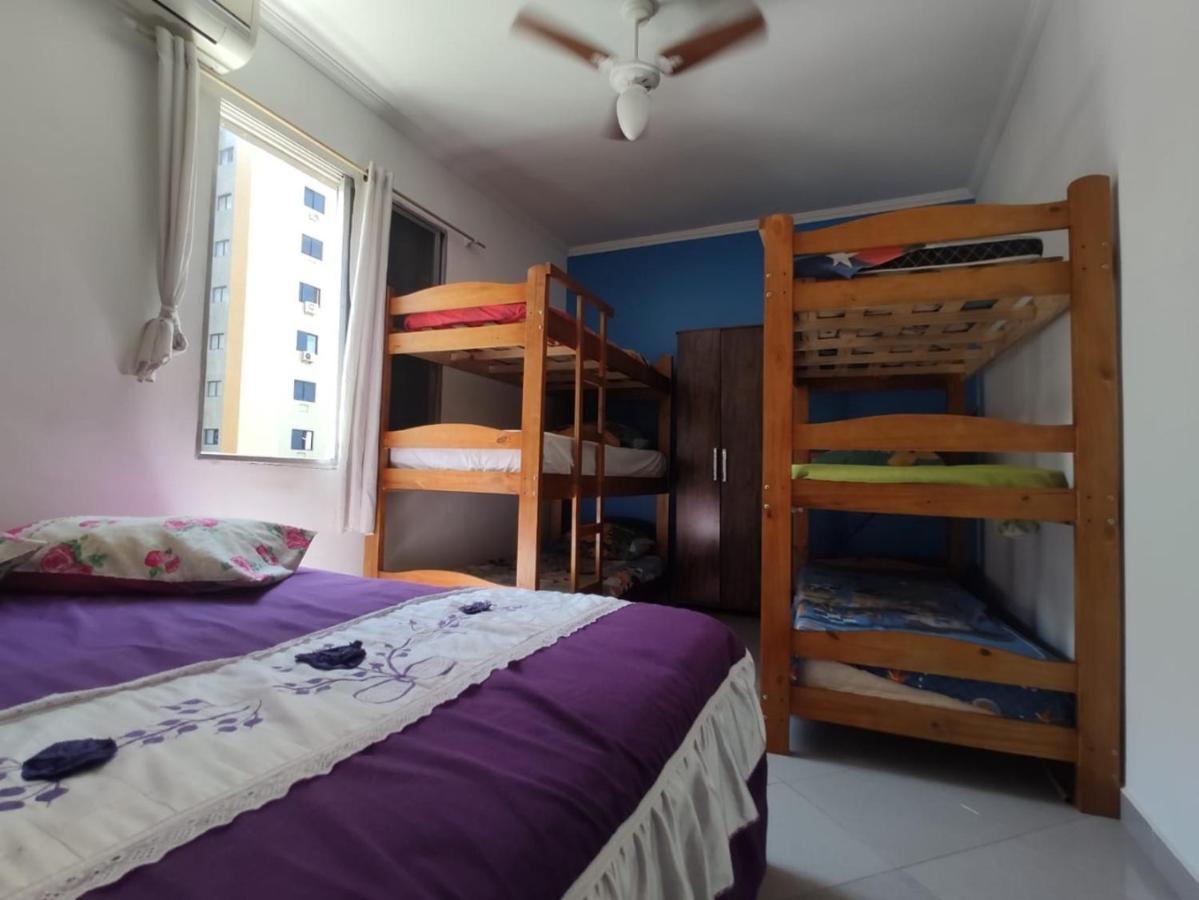 Apartamento Completo Na Quadra Da Praia Da Guilhermina Praia Grande (Santos) Exterior foto